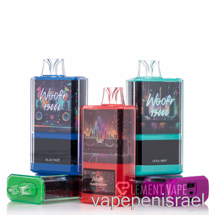 חד פעמי Vape Israel Woofr 15000 לימונדה ורודה חד פעמית